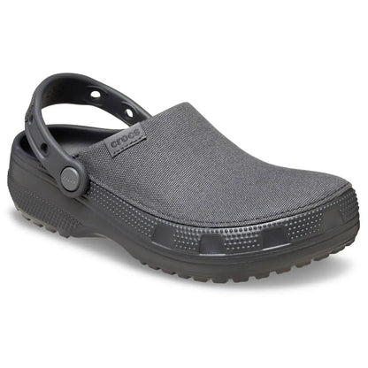 Crocs Adult Classic Crafted Canvas Clogs, Lightweight Slip-On Canvas Mule Clogs for Men & Women, Casual Daily Walking Shoes