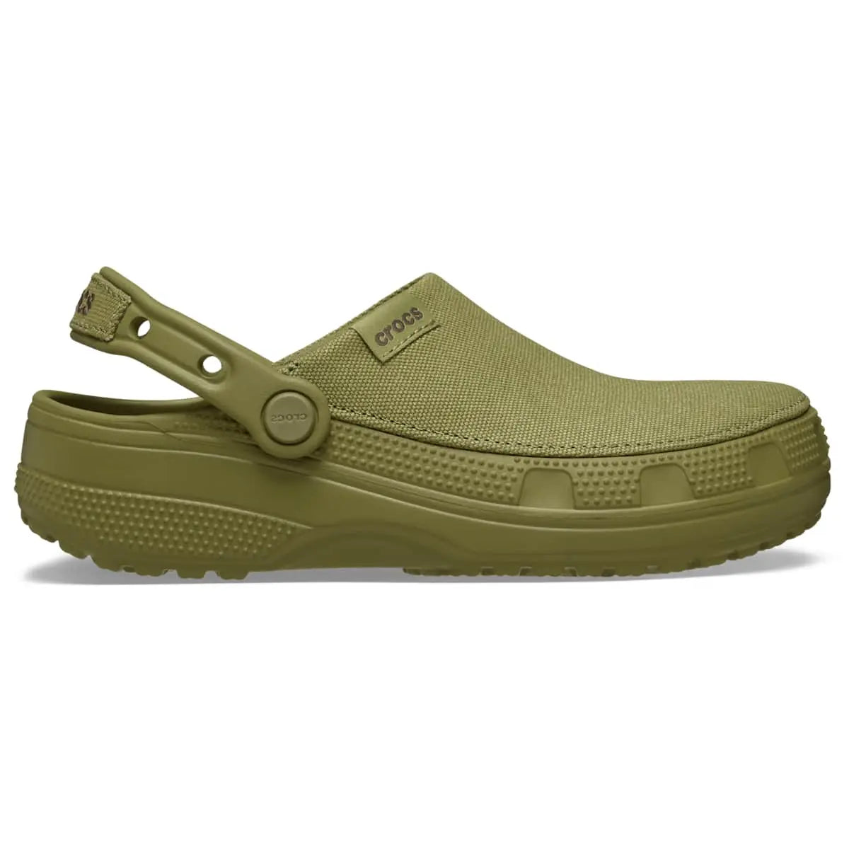 Crocs Adult Classic Crafted Canvas Clogs, Lightweight Slip-On Canvas Mule Clogs for Men & Women, Casual Daily Walking Shoes
