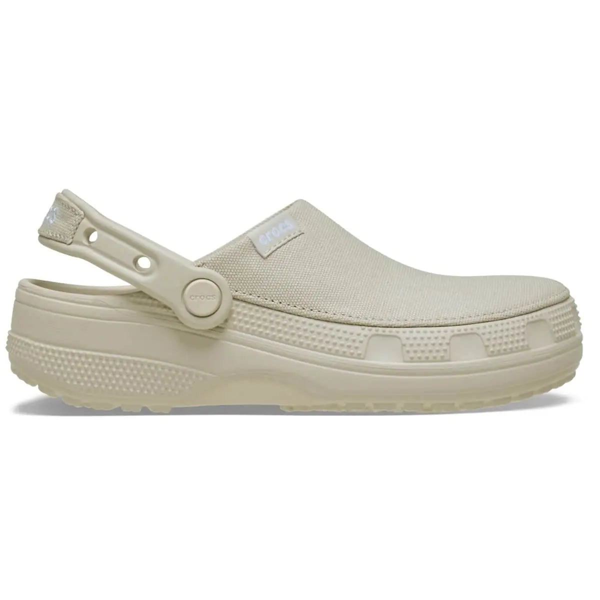 Crocs Adult Classic Crafted Canvas Clogs, Lightweight Slip-On Canvas Mule Clogs for Men & Women, Casual Daily Walking Shoes