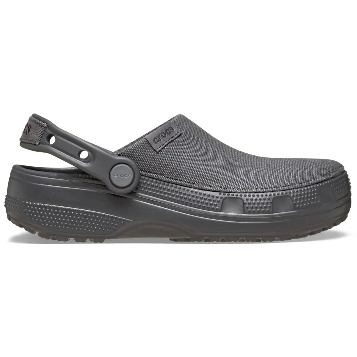 Crocs Adult Classic Crafted Canvas Clogs, Lightweight Slip-On Canvas Mule Clogs for Men & Women, Casual Daily Walking Shoes